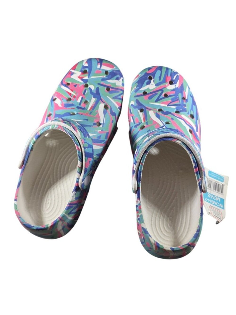 Womens clogs Simply Southern shoes slip on Size 7 colorful comfortable